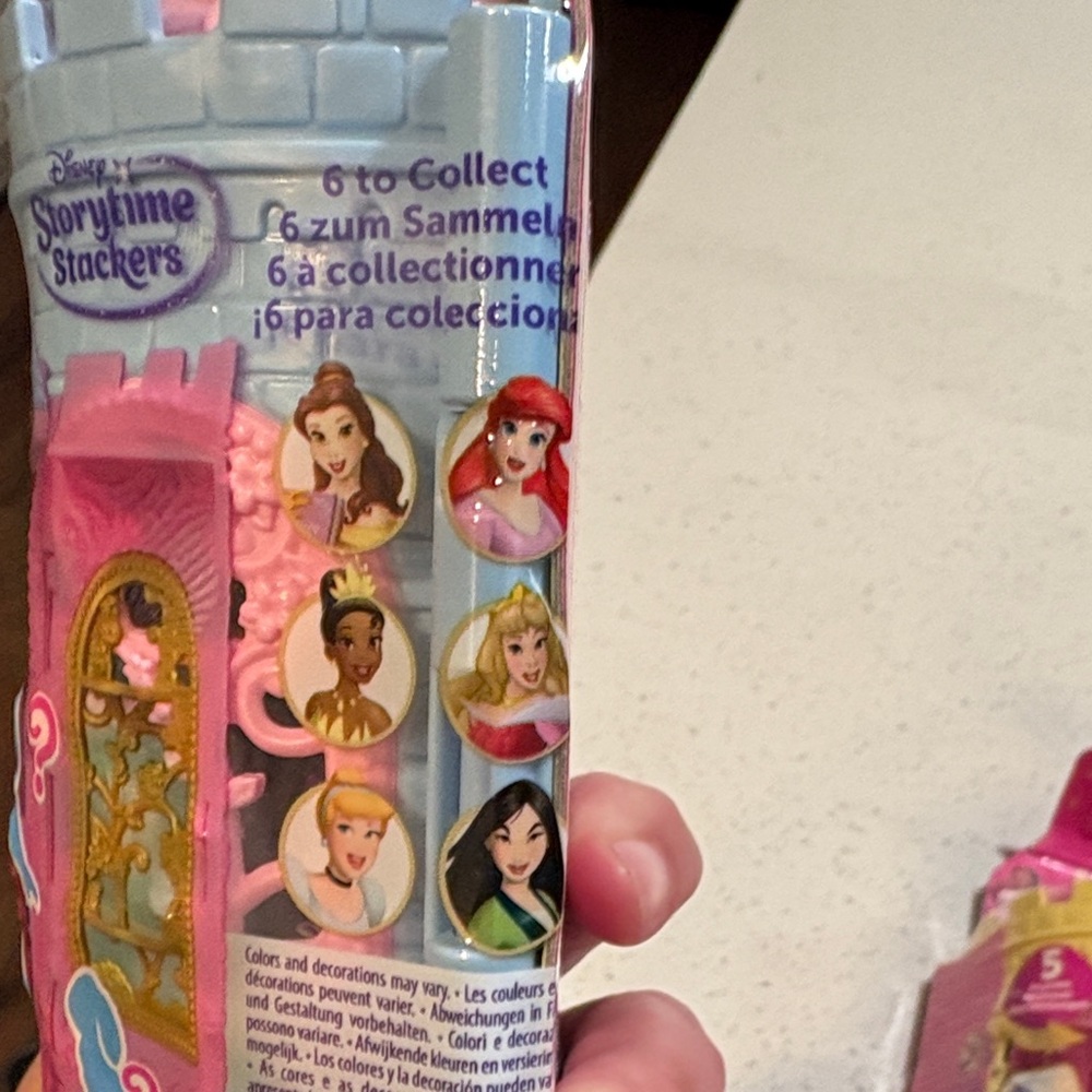 Disney Princess Mystery Castle Pack - Pink, Blue, Yellow Storytime Stackers - Picture 6 of 11